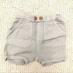 9-12M Zara Baby Linen Shorts